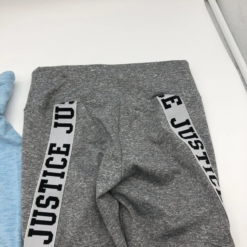Justice Girls Size 10 Active Leggings BUNDLE‎ Yoga Gym Athletic